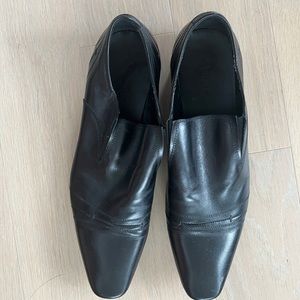 Aldo Men’s Black Leather Dress Shoes